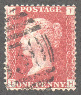 Great Britain Scott 33 Used Plate 146 - TH - Click Image to Close
